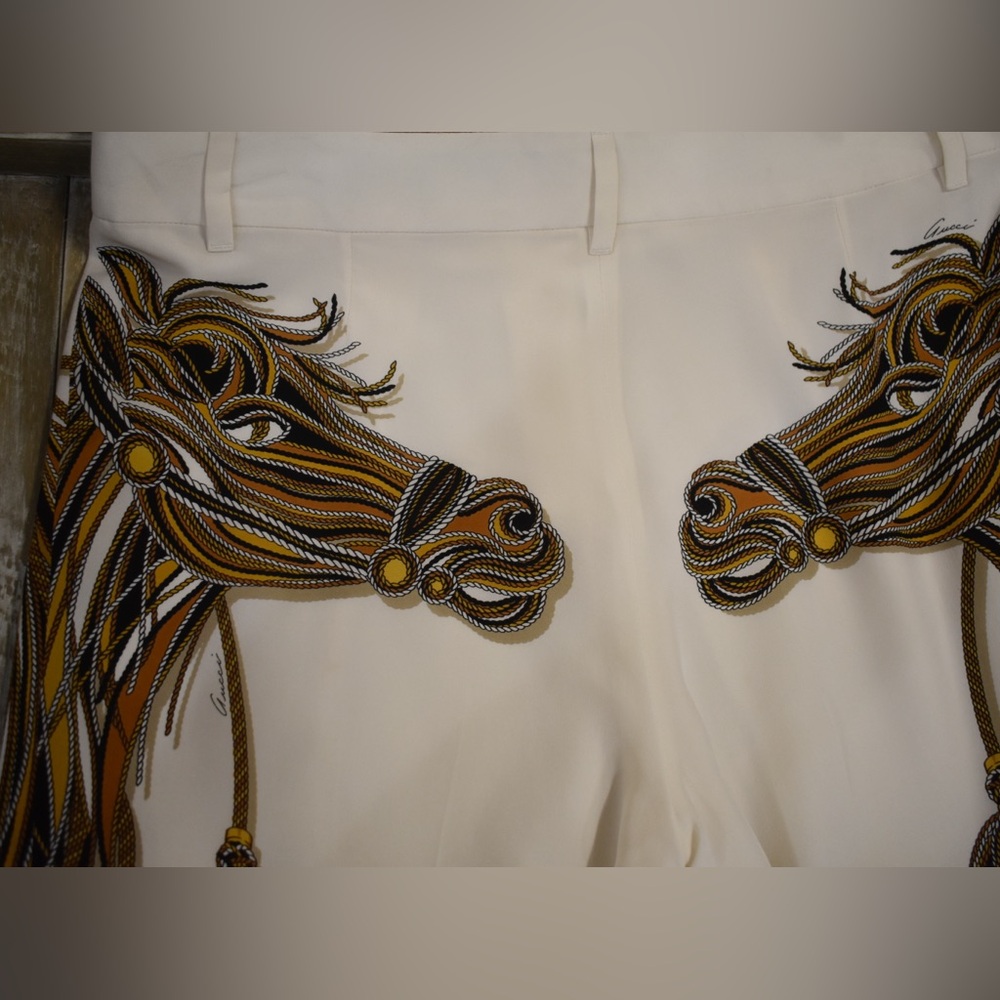 Gucci Printed Slacks - Picture 9 of 9